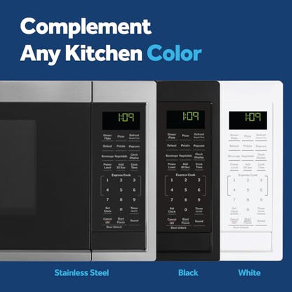 0.9 Cu Ft Countertop Microwave Oven with Auto Cooking Settings