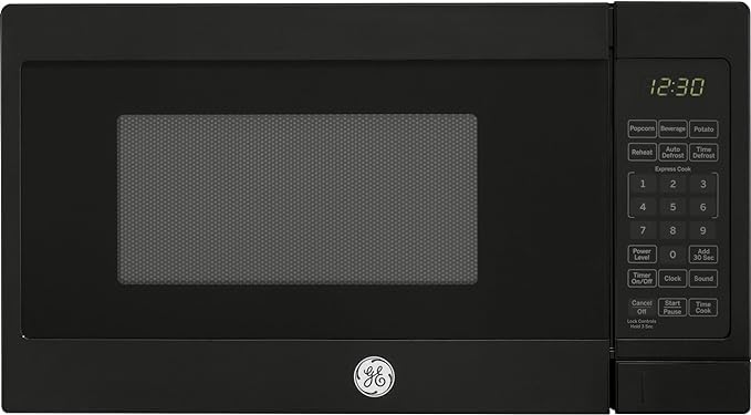0.7 Cu Ft Compact Countertop Microwave Oven with Auto Cooking Settings