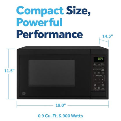 0.9 Cu Ft Countertop Microwave Oven with Auto Cooking Settings
