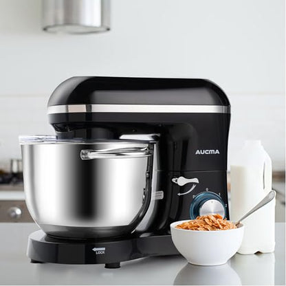 6.5QT Stand Mixer with 6-Speed Tilt-Head Design & Attachments