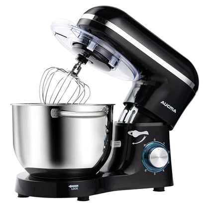 6.5QT Stand Mixer with 6-Speed Tilt-Head Design & Attachments