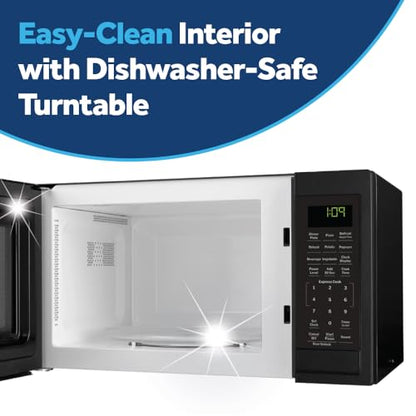 0.9 Cu Ft Countertop Microwave Oven with Auto Cooking Settings