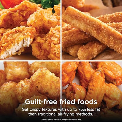 5QT Air Fryer 4-in-1 Air Crisp, Roast, Reheat & Dehydrate