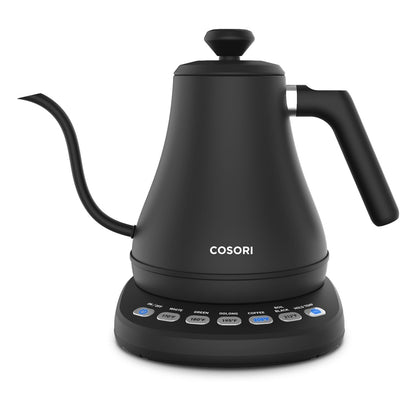 Smart Gooseneck Electric Kettle with Variable Temperature Control