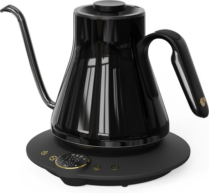 1500W Gooseneck Electric Kettle with Precise Temperature Control