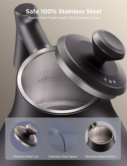 Smart Gooseneck Electric Kettle with WiFi Temperature Control