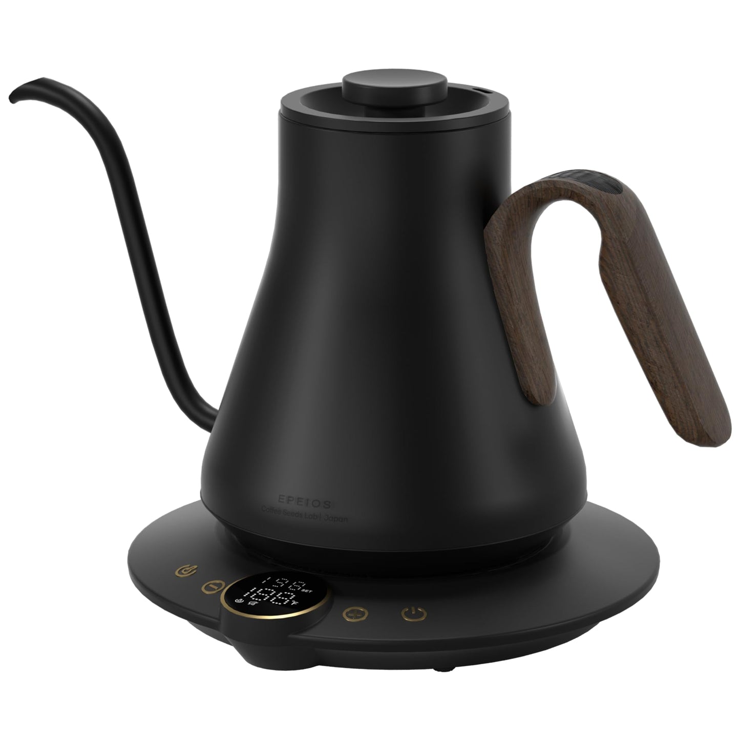 1500W Gooseneck Electric Kettle with Precise Temperature Control