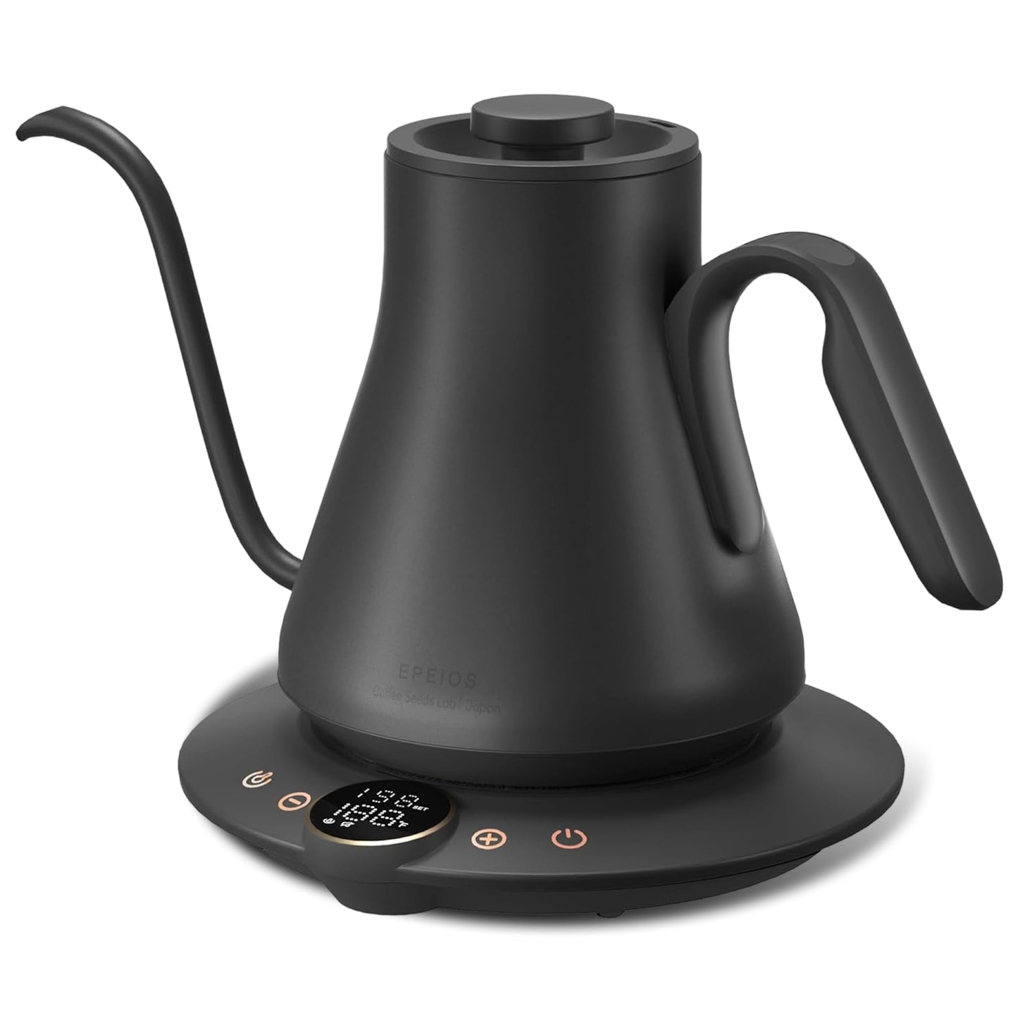 1500W Gooseneck Electric Kettle with Precise Temperature Control