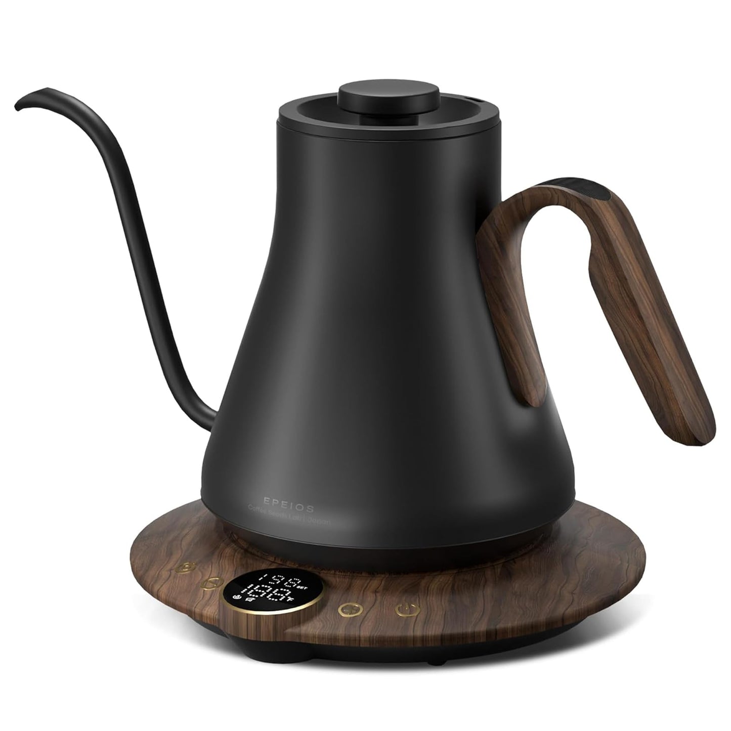 1500W Gooseneck Electric Kettle with Precise Temperature Control