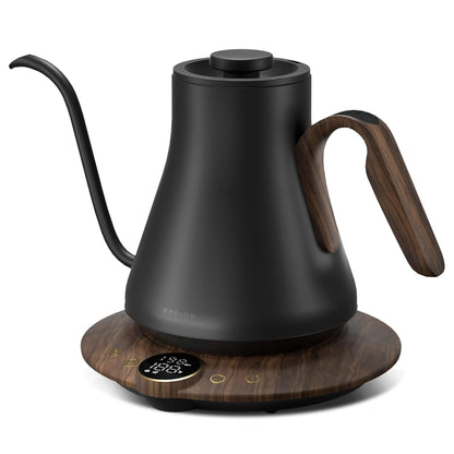1500W Gooseneck Electric Kettle with Precise Temperature Control