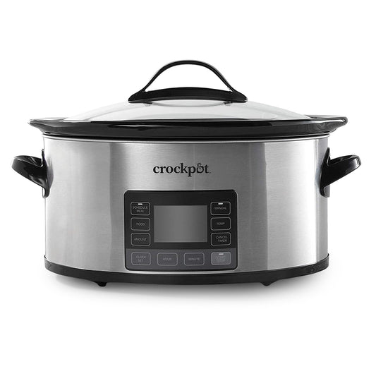 6QT Programmable Slow Cooker with Digital Timer & Food Warmer