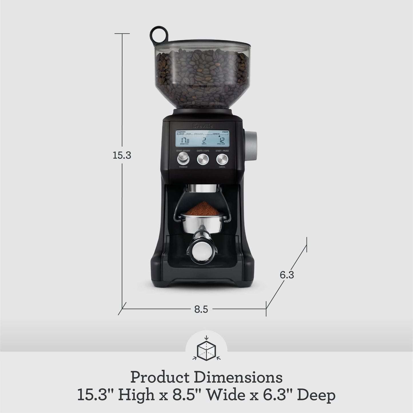 Breville the Smart Grinder™ Pro Coffee Bean Grinder
