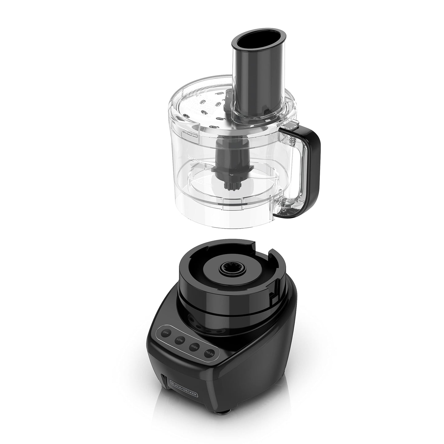 8-Cup 3-in-1 Food Processor with Dishwasher Safe Parts