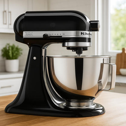 Kitchen Aid Tilt-Head Stand Mixer 4.5 Quart KSM85PBER, Empire Red