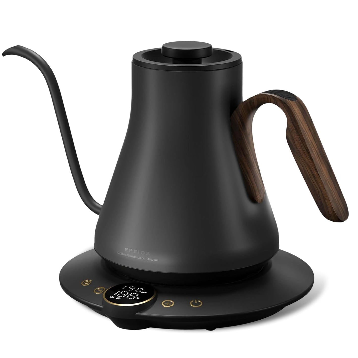 1500W Gooseneck Electric Kettle with Precise Temperature Control