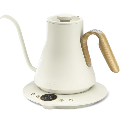 1500W Gooseneck Electric Kettle with Precise Temperature Control