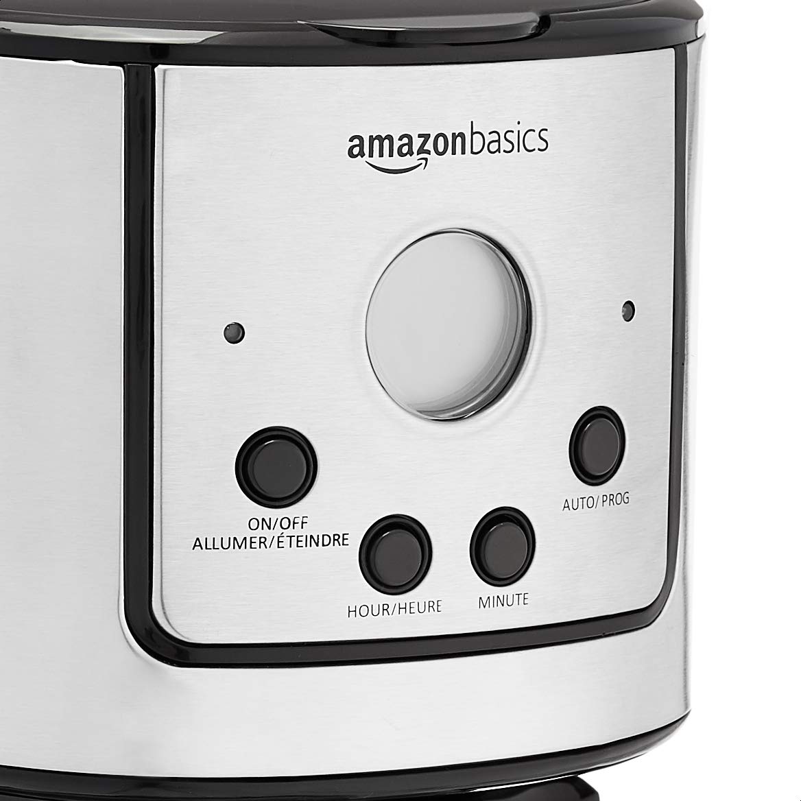 12-Cup Programmable Coffee Maker with Stainless Steel Carafe