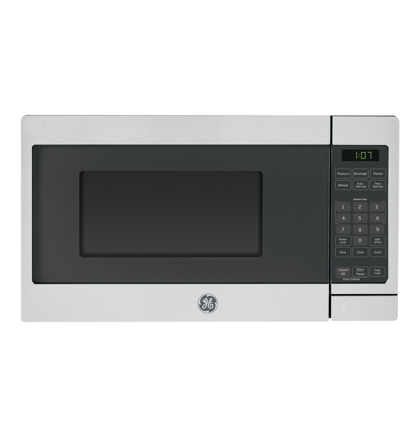 0.7 Cu Ft Compact Countertop Microwave Oven with Auto Cooking Settings
