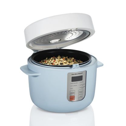 Hamilton Beach Digital Programmable Rice Cooker & Food Steamer