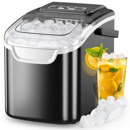 COWSAR Ice Maker Countertop, Portable Ice Machine with Self-Cleaning