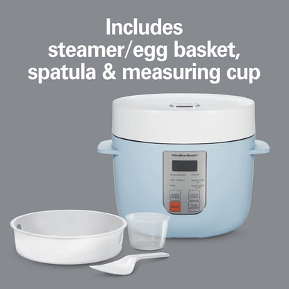 Hamilton Beach Digital Programmable Rice Cooker & Food Steamer