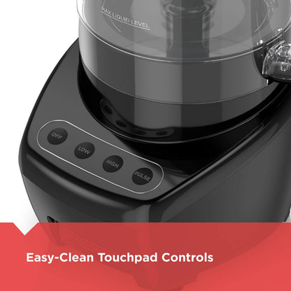 8-Cup 3-in-1 Food Processor with Dishwasher Safe Parts