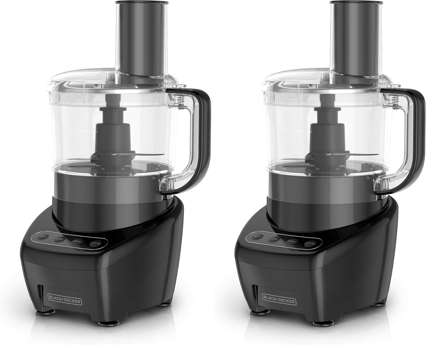 8-Cup 3-in-1 Food Processor with Dishwasher Safe Parts