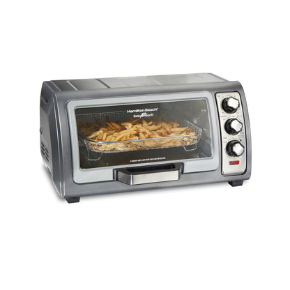 Hamilton Beach Air Fryer Toaster Oven Combo, Stainless Steel