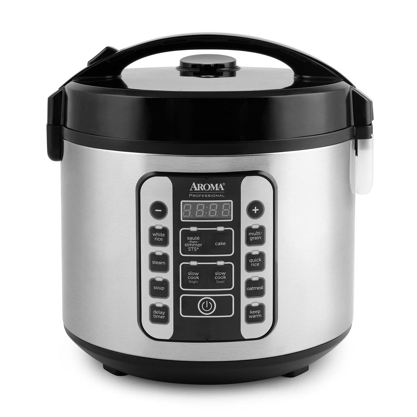4-Cup Digital Rice Cooker with Steamer & Multicooker Function