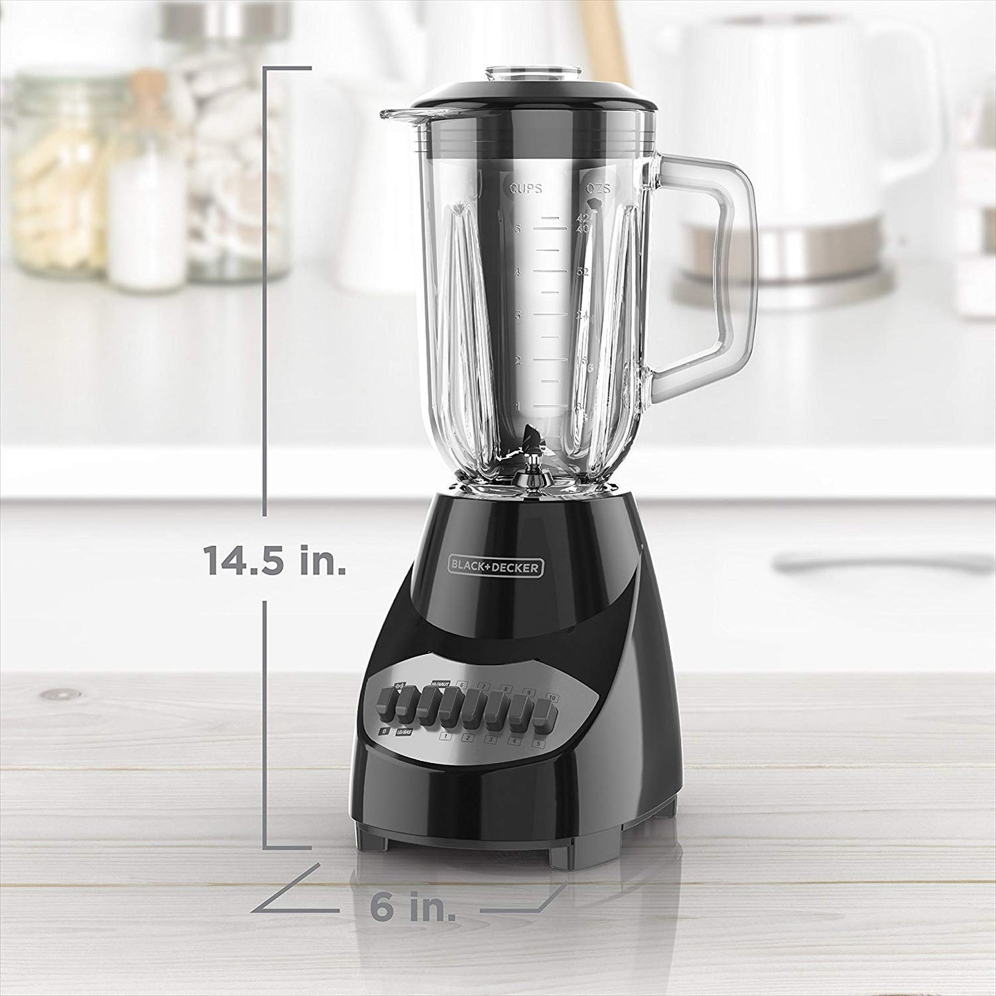 BLACK+DECKER 10-Speed Countertop Blender