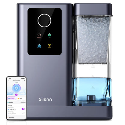 Countertop Nugget Ice Maker with 33LB Daily Production & Auto Clean