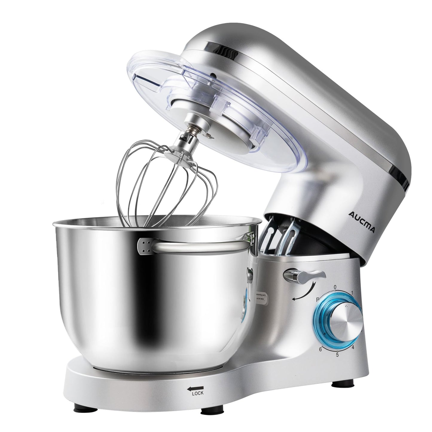 6.5QT Stand Mixer with 6-Speed Tilt-Head Design & Attachments