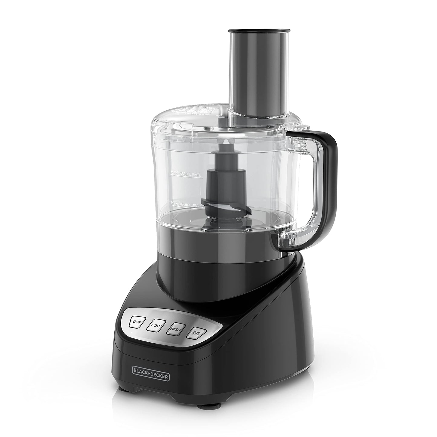 8-Cup Food Processor with Stainless Steel Blade & Multi Functions