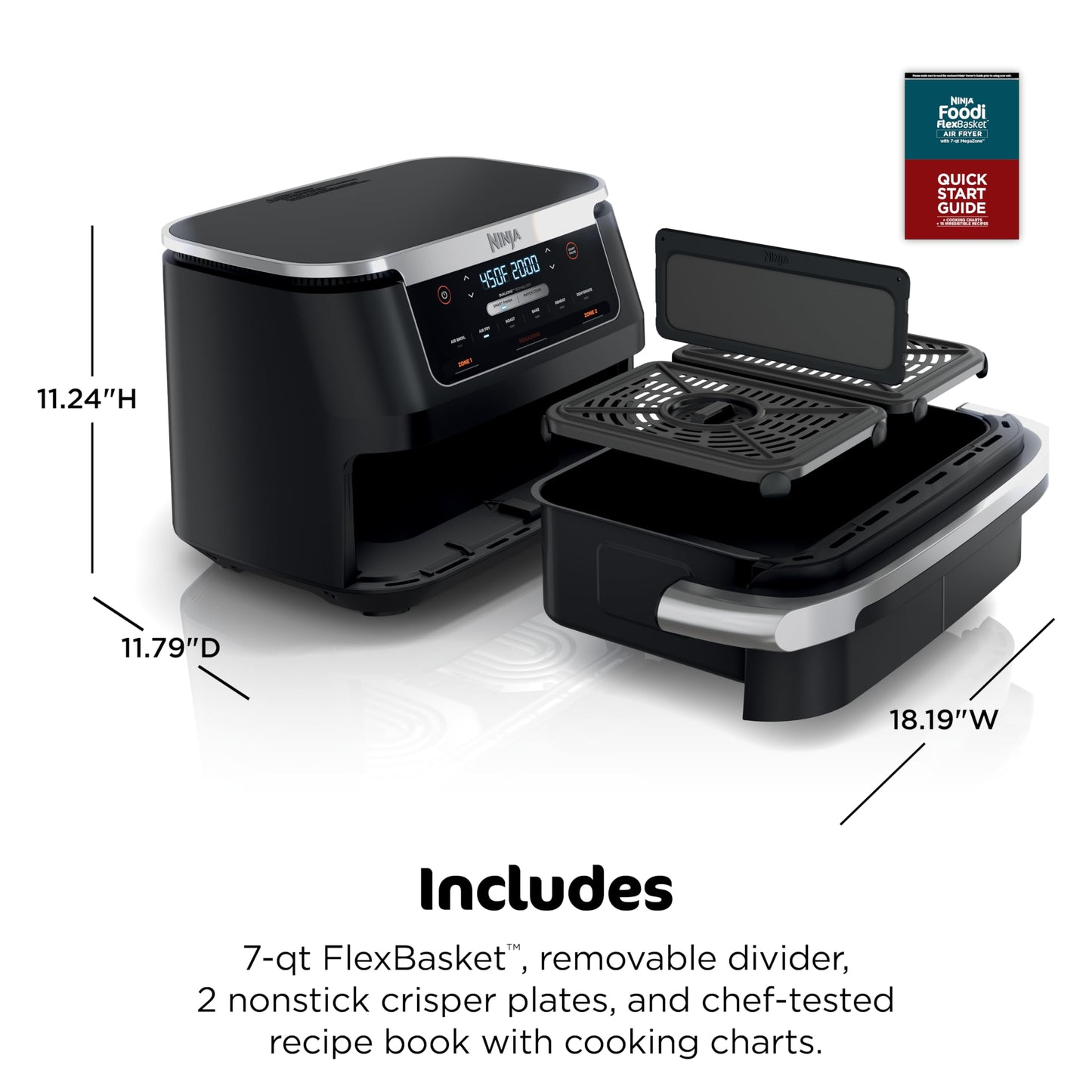 Ninja | Air Fryer | Finish Cooking Multiple Foods at the Same Time