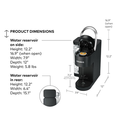 Keurig K-Supreme SMART Coffee Maker, MultiStream Technology, Brews
