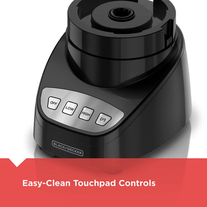 8-Cup Food Processor with Stainless Steel Blade & Multi Functions
