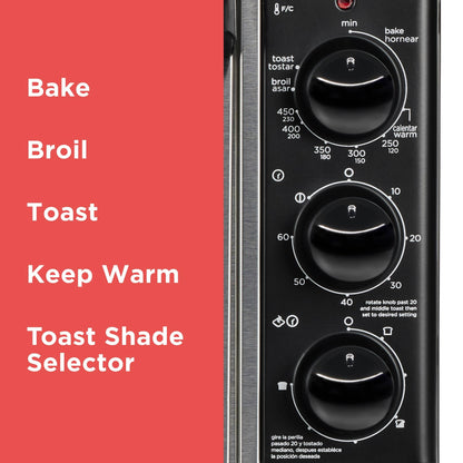8-Slice Extra Wide Convection Countertop Toaster Oven
