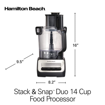 14-Cup Food Processor with Vegetable Chopper & Stainless Steel Blades