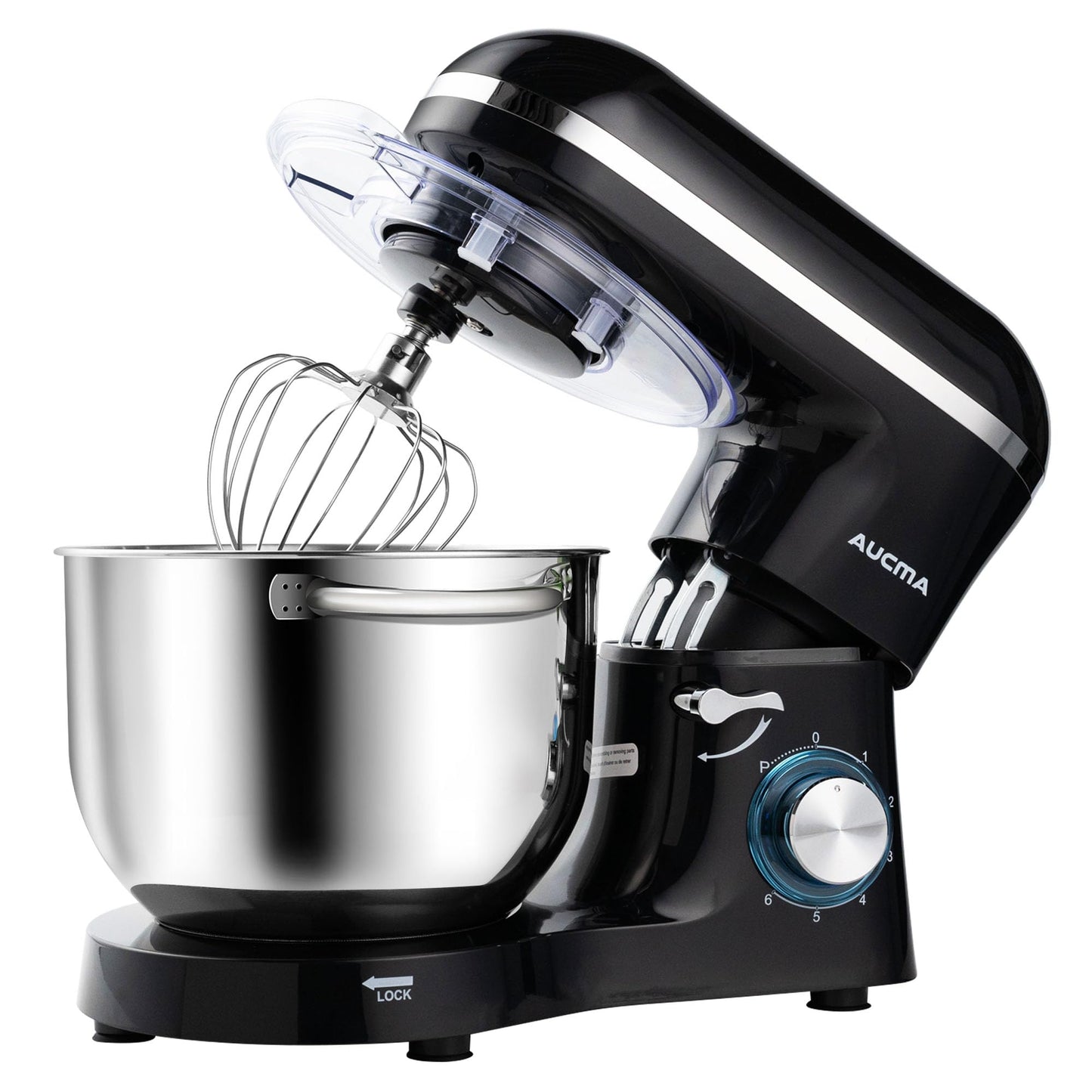 6.5QT Stand Mixer with 6-Speed Tilt-Head Design & Attachments
