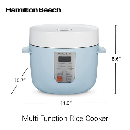 Hamilton Beach Digital Programmable Rice Cooker & Food Steamer