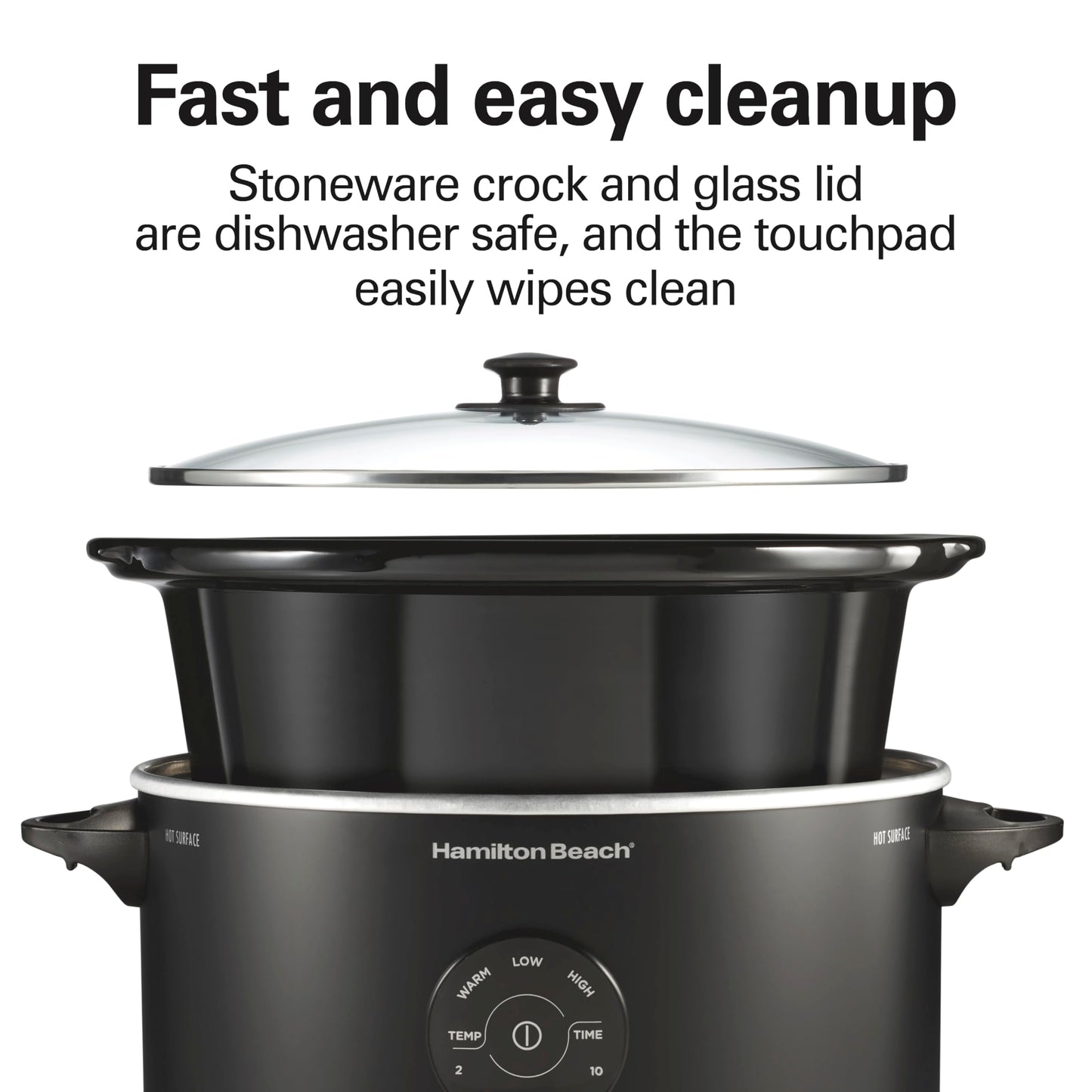 Hamilton Beach Set & Forget Portable Programmable Slow Cooker