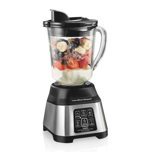 Smart Blender with 5 Functions & 40oz Glass Jar for Smoothies