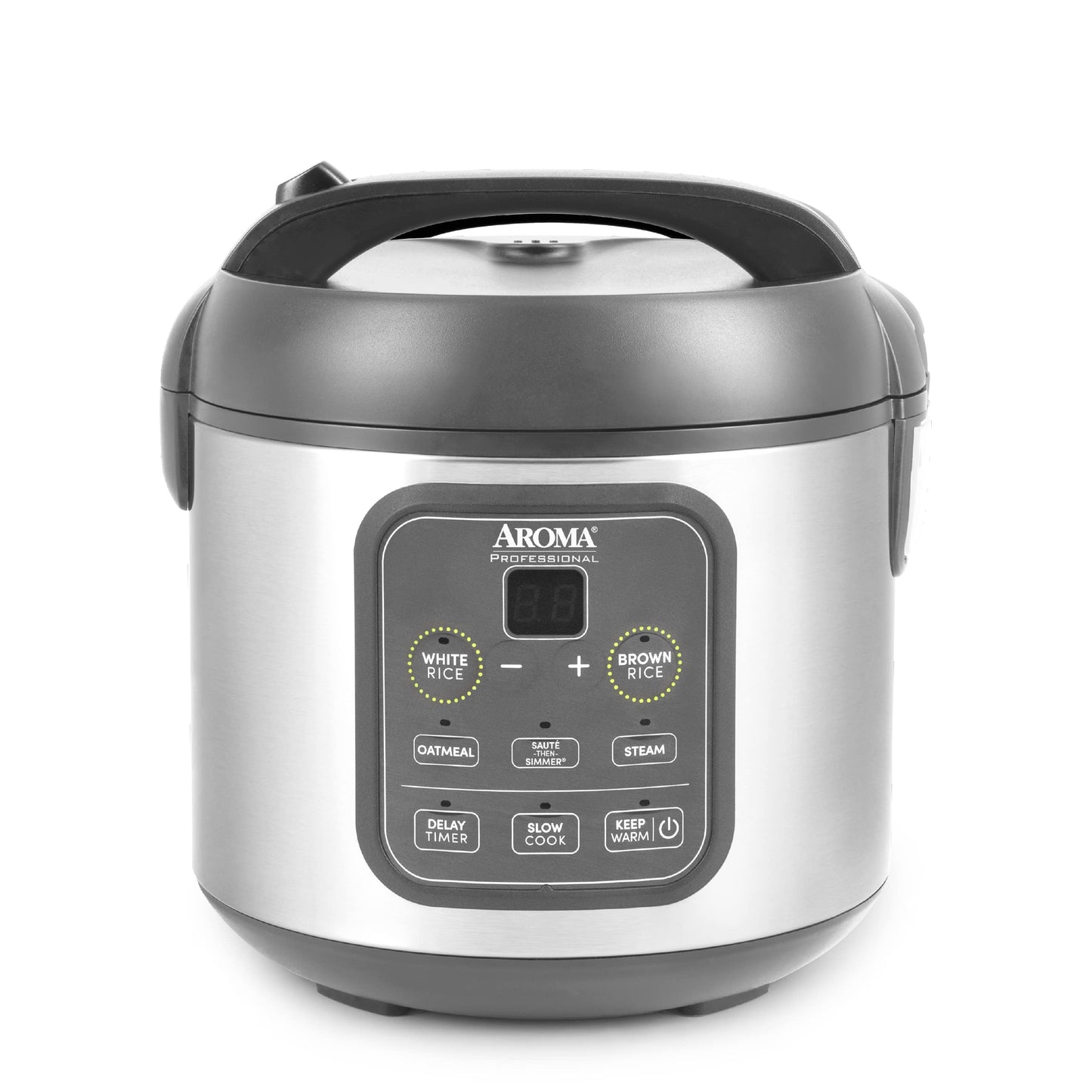 4-Cup Digital Rice Cooker with Steamer & Multicooker Function