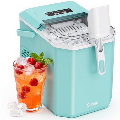 Countertop Nugget Ice Maker with 33LB Daily Production & Auto Clean