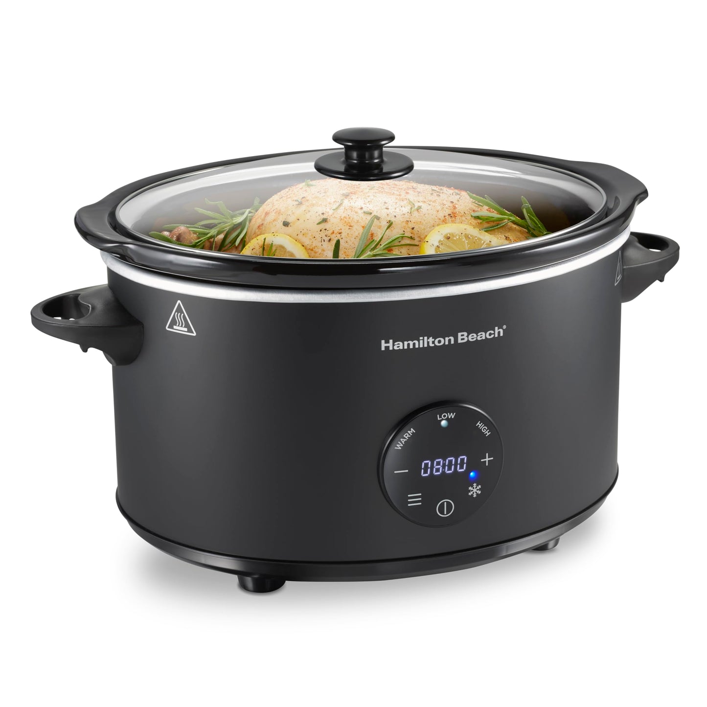 Hamilton Beach Set & Forget Portable Programmable Slow Cooker