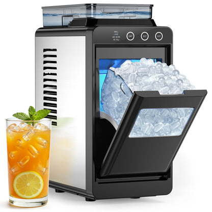 COWSAR Ice Maker Countertop, Portable Ice Machine with Self-Cleaning