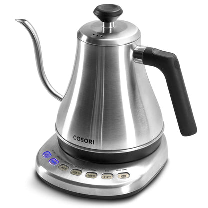 Smart Gooseneck Electric Kettle with Variable Temperature Control