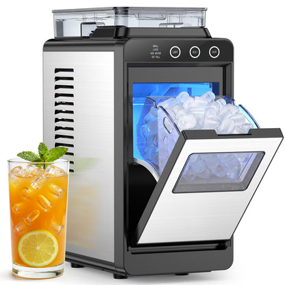 COWSAR Ice Maker Countertop, Portable Ice Machine with Self-Cleaning