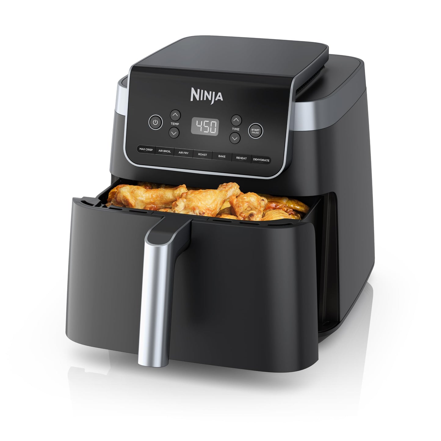 5QT Air Fryer 4-in-1 Air Crisp, Roast, Reheat & Dehydrate