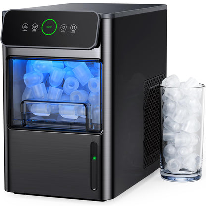 Countertop Nugget Ice Maker with 33LB Daily Production & Auto Clean